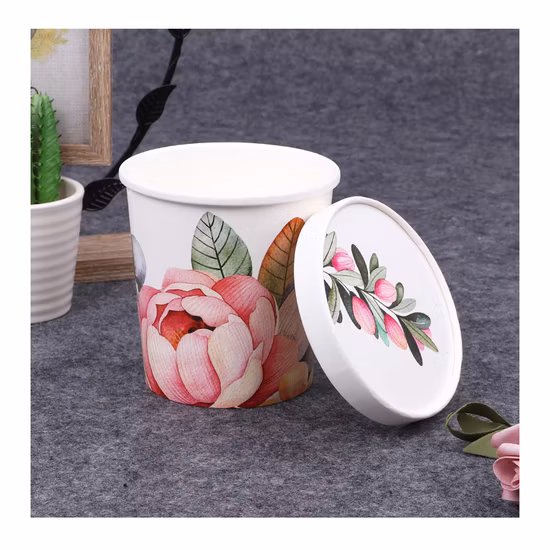 Secchio per zuppe di ramen, stufati, bicchieri di carta da 32 once Big to Go