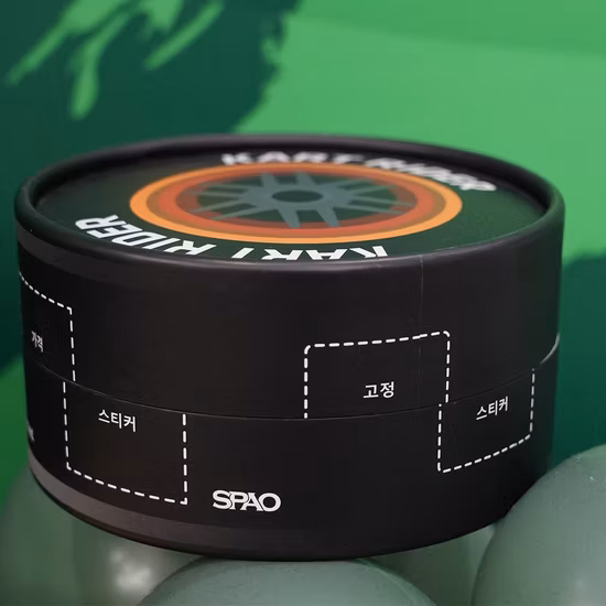 Personalizzato 100% riciclato Cilindro Cartone Alimentare Cosmetico Fragranza Tè Caffè Abbigliamento Bottiglia di profumo in vetro Confezione regalo in carta